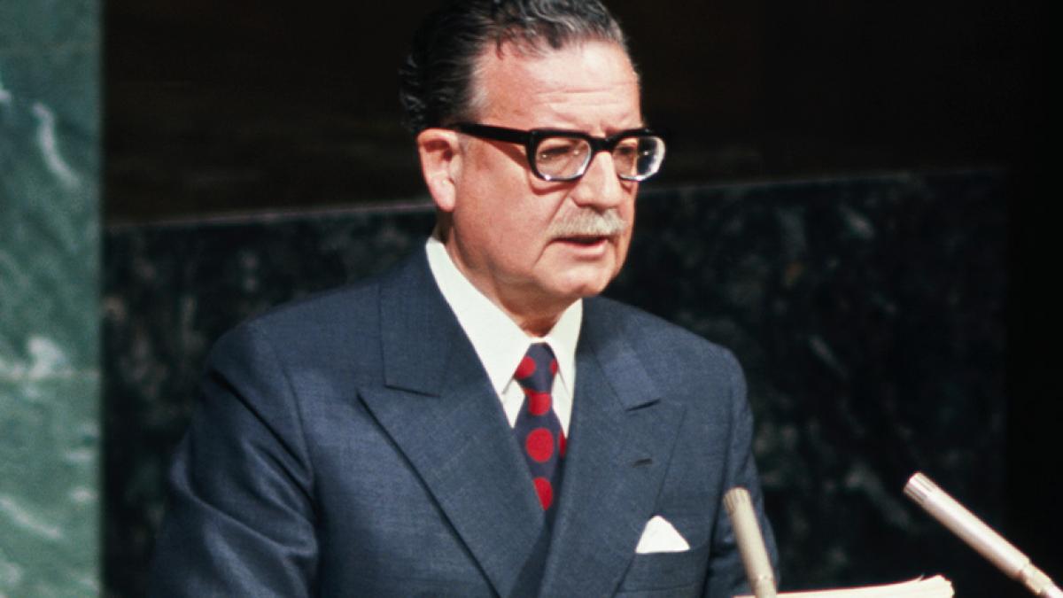 Discurso del Q:.H:. Salvador Allende ante la Asamblea General de la ONU en 1972, rechazando la intervención extranjera en Chile, América Latina y El Caribe.